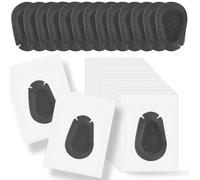45 Pcs Adhesive Eye Patches for Kids, Medical Eye Patch Disposable Breathable Eyepatch for Amblyopia Lazy Eye Latex Free Adhesive Bandages for Children, 2.95 × 1.97 inches Black