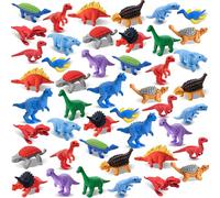45 pcs Animal Erasers for Kids Desk Pets, Dinosaur Erasers Puzzle 3D Take Apart Animal Pencil Erasers for Classroom Prizes, Class Treasure Box,Game Rewards,Party Favors,Back to School Supplies
