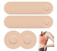 45 Pcs Libre 2 Sensor Covers,Cgm Patches,Waterproof Adhesive Patches,Breathable & Sweatproof Libre 2 Plus Sensor Covers for Gym Sports, Running Cycling Swimming and Daily Use (Skin-Colored)