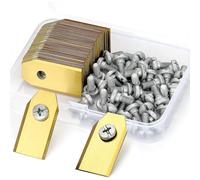 45 Replacement Blades For Husqvarna / Automower / Gardena / Yardforce Robot Lawn Mower, Titanium Knife Blades - Spare Blades(3g - 0.75mm) - Sp High Qu