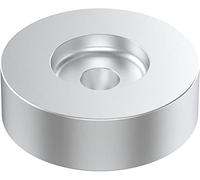 45 Rpm Adapter for 7 Inch Vinyl Discs Record Dome Adapter, for Vinyl Player Turntables, Aluminum Alloy,Silver