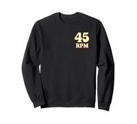 45 RPM Vinyl Lovers Graphic Sweatshirt