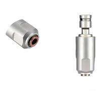 45# Steel Conversion Head for Electric Hammer Drills Enabling Switching Between Square and Round Shank Power Tool Attachments (Round Handle)
