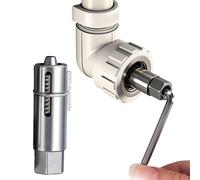 45 Steel Forged Water Pipe Angle Grave Broken Wire Puller - High Temperature, Adjustable 14-17.5mm Wire Diameter, 12/14mm Dual Specifications | Portable And Easy For Women, Remote