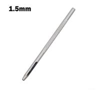 45# Steel Hollow Punch Tool Set for Leather Craft, Belt, Watch Band, and DIY Projects with 1.5mm, 2mm, 3mm, 3.5mm, 4mm Round Punches(1.5mm)