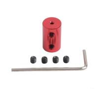 45 Steel Shaft Coupling Motor Connector Sleeve 2mm 3mm 3.17mm 5mm 6mm Coupler 90 Degree Fixing with Screws Mechanical Transmission Tool Accessory (2-4)