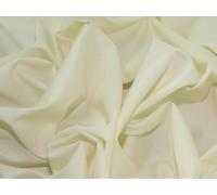 45" wide Indonesian Polycotton Dress Fabric Cream - per metre