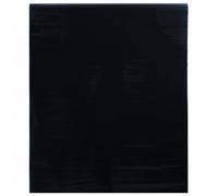 (45 x 2000 cm/ 1 pcs) vidaXL Window Film Privacy Window Sticker Glass Film Static Frosted Black PVC