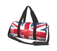 45 x 23 x 23 cm Sports Bag, British Flag Gym Bag for Women and Men