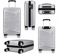 45 X 36 X 20 CM Underseat Cabin Trolley Detachable Wheels 1842 (Silver)