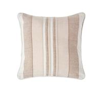 (45 x 45 cm, Beige) Morocco Striped Cotton Cushion Cover