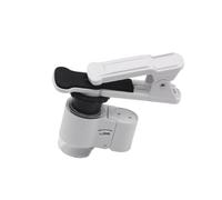 45 X Mobile Phone Clip Microscope Banknote Detection LED UV Light Magnifying Glass Mini for Antique Jewelry Appraisal(45X LED)