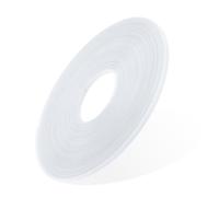 45 Yards Boning for Sewing, 6mm Polyester Corset Boning Sewing Corset Making Supplies for Wedding Dress Caps Party Bridal Gowns, Sew-Through (White)