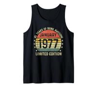 45 Years of Being Awesome Funny 45th Birthday Tank Top