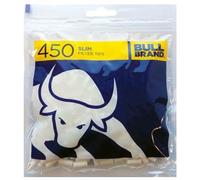 450-9000 x BULL BRAND 6mm Slim Filter Tips 450s Cigarette Resealable Bags Tobacco Rolling Smoking Y/P MYO Make Your Own UK FREE P&P (4 x Packs (1800 Filters Tips))