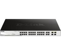 [£450] D-Link 28-Port Managed PoE+ Switch, 24 PoE+ GE (193W) + 4 SFP/GE Ports