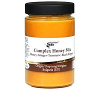 450 g Honey with Ginger & Turmeric - Blend of Raw Honey, Ginger Root, Turmeric & Black Pepper
