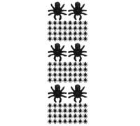 450 Pcs Black Halloween Nail Art Small Charms 3d Resin Animal