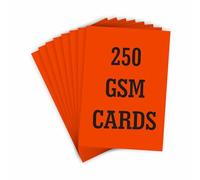 [450 Sheets] - A4 Fluorescent Orange Card, 250 GSM Neon Bright Card is a Blank Canvas for You to Make The Art That Speaks to You, A Painting or Vision Board…