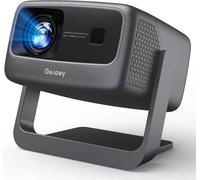 [4500 Brightness/Built in Apps/65W Audio] Outdoor 4K-Projector with WiFi and Bluetooth 5.4, Auto Focus Smart Projector Support DoIby Audio, Upgrade GO2 Short Throw Projector with 360°Stand