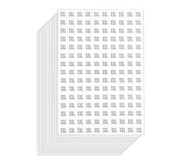 4500 Pieces Clothing Size Round Sticker, Size: XXL, 1/2" 0.5 inch Self Adhesive Apparel Circle Label Stickers for Clothes T Shirts Trousers Skirt Retail (Diameter: 1.3 cm/13 mm)