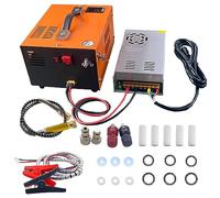 4500 PSI PCP Air Compressor 12V or 110V-240V - High-Pressure Pump for Air Rifle, Paintball, Diving - Auto-Stop, Pressure Pointer - Portable Electric Compressor by