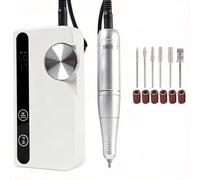 45000RPM Electric Nail Drill Machine Rechargeable with Adjustable Speed Multiple Bits for Manicure Pedicure