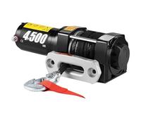 4500LBS Electric Recovery Winch Truck ATV 12V Wireless Remote Control Synthetic Rope Winches for Beginners DIY use