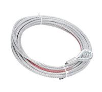 4500LBS High Strength Stainless Steel Winch Cable Wire 5.5mm Diameter 10m Length for Towing Winches, for Rigging & Hoisting, Durable Material