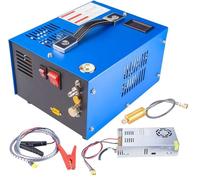 4500Psi High Pressure PCP Air Compressor, Pump for PCP Air Rifles, with 30Mpa, Powered by Car 12V DC or Home AC - Ideal for Paintball and Airguns