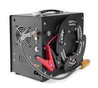 4500Psi Pcp Air Compressor, Auto-Stop,Oil&Water-Free, Unique Vertical+Wire Spool Portable Design,Built-in DC 12V/AC 220V Power Converter, Paintball/Scuba Air Compressor (TXES062)