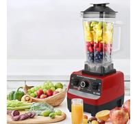 4500W Countertop Blender,1.8L 15 Speed Household Multi Function Food Processor with 6 Stainless Steel Blades, for Meat Ice Professional Blender Single cup type