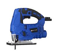 4500W Electric Jigsaw Cutter 6 Speed Laser Guide 45° Pendulum Wood Metal Jig Saw, 100mm Wood Cutting, 10mm Steel Cutting, 30mm Plastic Cutting,2M Wire
