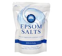 450g, Epsom Salts Original, Pure Magnesium Sulphate Crystals, Muscle Relaxation, Bath Soak & Garden Use, Relieves Aches & Pains, Natural Detox & Skin Softening