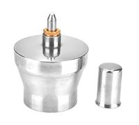 450ml Alcohol Lamp Stainless Steel Thickened Alcohol Burner with Screw and Wick Chemistry Dental Lad Lamp
