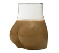 450ml Butt Drinking Cups Transparent Borosilicate Glass Coffee Mug Funny Coffee Mug Glass Women Body Ass Cup Milk Water Mugs
