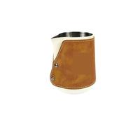 450ML Coffee Latte Cup 304 Stainless Steel Milk Tank Pointed Mouth | White
