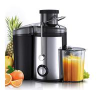 450ML Electric Slow Juicer Stainless Steel Manual Fruit Juicer Juice Extractor 2 Gear Whole Fruit Vegetable Centrifugal Juicer