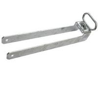 450mm 18" No.157/S Security Throw Over Loop for 3" Gates with Lifting Handle - Galvanized
