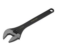 450mm Adjustable Drop Forged Steel Wrench - 50mm Offset Jaws Metric Calibration
