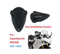 (450MM Black) For DUCATI 939 950 Supersport SuperSport 939S 950S Super Sport S Windscreen
