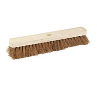 450mm Gardening Soft Coco Broom Head | Heavy- Duty Garden Clean Hand Tool | Sweeping Brush | Outdoor and Indoor | 43771