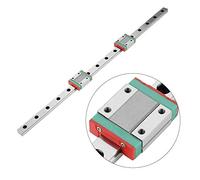 450mm MGN12 Mini Linear Guide 12mm Width+2pcs MGN12B Slide Blocks,Linear Rail Guide for DIY 3D Printer and CNC Machine
