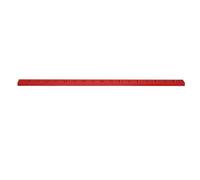 450mm T Slot Jig Miter Track, Aluminum Alloy Woodworking Miter T Track for DIY Workbench Modification, Compatible with 30 and 45 Type Slots, Anodized Surface for Smooth Operation (Red)