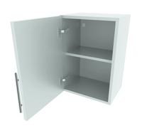 450mm Wall Kitchen Cabinet - 720mm High - Quick-Fix Hinges - White Matt - Flat Pack