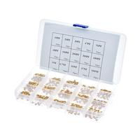 450pcs 15 Value Ceramic Capacitor Set 50v Multi-layer Assortment Box 10pf To 100nf Electronic Components Capacitor Kit 024