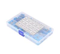 450Pcs 15 Value High Voltage Ceramic Capacitors Assortment Kit, Capacitor Kit with 100pF - 10000pF Range, 3kV Ceramic Capacitors for Electronic Projects and Repairs, Compact and St