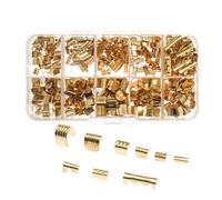 450Pcs/Box U-shaped terminal 9 type 0.3-6mm2 Wire Buckle tabinserts Docking connector line pressing splice cards copper buckle
