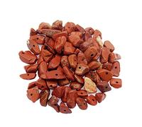 450PCS Flame Jasper Natural Irregular Chip Stone Beads 5-8mm Gemstones Crystal Loose Bead for Jewelry Making Bracelet Necklace DIY Craft Finding