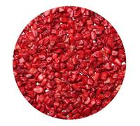 450pcs Natural Chip Stone Beads Red Coral Chips 5-8mm Irregular Healing Crystal Rock Hollow DIY Loose Gemstone Beads for Jewelry Making Bracelet Earrings Necklace Crafts